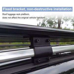 Paniers de <span class=keywords><strong>porte</strong></span>-bagages en alliage d'aluminium pour <span class=keywords><strong>Audi</strong></span> <span class=keywords><strong>Q3</strong></span> 2013-2018 - Product Image 5