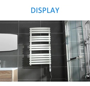 Porte-serviettes chauffant à eau intelligent de couleur blanche chauffe-serviettes de <span class=keywords><strong>radiateur</strong></span> de salle de bain - Product Image 2