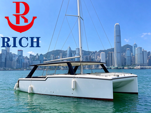 Catamaran à voile d'<span class=keywords><strong>occasion</strong></span>, yacht à double coque pour la navigation en haute mer - Product Image 3