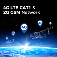 Rastreador de activos GPS de imán fuerte con posicionamiento en tiempo real 4G Batería de larga duración para monitoreo de vehículos/carga