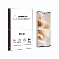 HD Yumuşak Sertlikte Ekran Koruyucu Evrensel Kendini Onaran Otomatik Tamir 0.15*120*180mm Hidrojel TPU Kesim Filmi Cep Telefonu İçin
