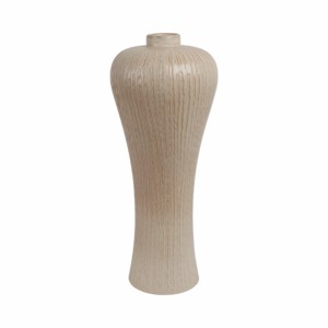 Vaso da terra alto e allargato in ceramica moderna per soggiorno, decorazione per la casa, elegante - Product Image 3