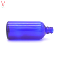 100ml Kobaltblaue Glas-Reagenzpipettenflasche mit Schwarzem, Silbernem oder Goldenem Verschluss