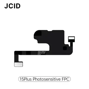 Récepteur JCID FPC JC, câble flexible de capteur d'oreille sans haut-parleur pour <span class=keywords><strong>iPhone</strong></span> X XS 12 <span class=keywords><strong>11Pro</strong></span> 13 14 15, réparation <span class=keywords><strong>Face</strong></span> <span class=keywords><strong>ID</strong></span> True Tone - Product Image 4