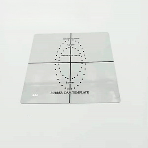 Gabarit de protection dentaire en caoutchouc pour dents de lait permanentes, dispositif de positionnement supérieur et inférieur, perforateur pour équipement de thérapie buccale - Product Image 1