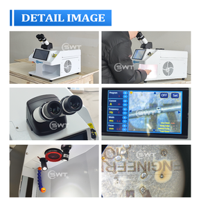 Máy hàn laser điểm Yag 200W dành cho trang sức, máy hàn laser vàng bạc, thiết bị hàn laser cho vòng tay, dây chuyền - Product Image 4