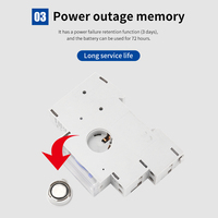 SUL180A Din Rail Interruptor de temporizador mecánico 24 horas Relé Análogos Temporizador programable eléctrico Batería 220V 16A