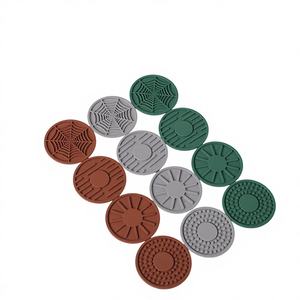 Irregular Shape Silicone Cup Coaster Pad Slip Insulation Eco-Friendly Hot <b>Drink</b> Holder Mug <b>Stand</b> Home Kitchen Restaurants - Product Image 1