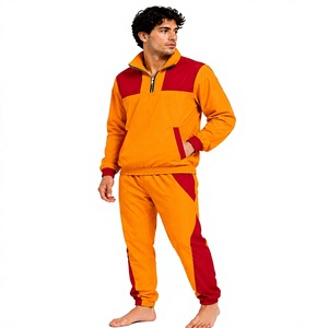 Conjunto Deportivo Ligero de Algodón Personalizado, Cortavientos y Transpirable, con Sudadera de Media Cremallera para Adultos, Ropa Urbana de Primavera - Product Image 5