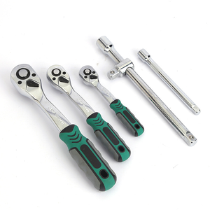 Set Combinato di 216 Pezzi per Riparazione Auto, <span class=keywords><strong>Chiavi</strong></span> <span class=keywords><strong>a</strong></span> Cricchetto, <span class=keywords><strong>Chiavi</strong></span> <span class=keywords><strong>a</strong></span> <span class=keywords><strong>Bussola</strong></span> in Cromo Vanadio, <span class=keywords><strong>Cassetta</strong></span> degli Attrezzi OEM Verde, Garanzia 1 Anno - Product Image 2
