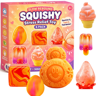 Coffret de jouets éducatifs interactifs anti-stress Zhiwan Kneading Fun Set, best-seller transfrontalier, jouets à rebond lent pour filles