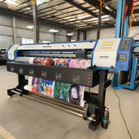 Impresora de Inyección de Tinta Automática de 1.6m, 1.8m, 3.2m con Cabezal de Impresión Dx5, Xp600, I3200, Plotter Flexible para Impresión de Anuncios