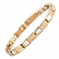 Bracelets de protection anti-radiation 5G EMF Best Friend Ladies Power Quantum, en tourmaline, avec cristaux d'énergie quantique pour la guérison.