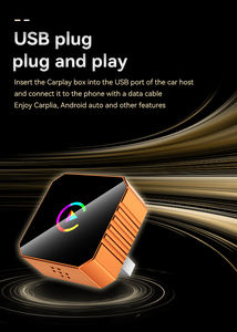 New Upgraded 2 in 1 <b>Plug</b> and Play Car <b>USB</b> Port Support IOS Android System CarPlay <b>Adapter</b> - Product Image 3