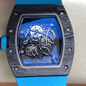 นาฬิกากลไกสำหรับผู้ชาย Tourbillon แบบกำหนดเองบางพิเศษคาร์บอนไฟเบอร์ - Product Image 6