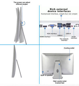 19.1 Inch Kantoor Desktop Computer Touchscreen Core I3/I5/I7 Allemaal In Een Pc - Product Image 4