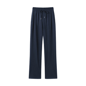 Pantalon de survêtement droit en molleton épais 320G pour homme – Printemps/Automne – Polyvalent et décontracté – Logo personnalisé – Vente en gros - Product Image 3