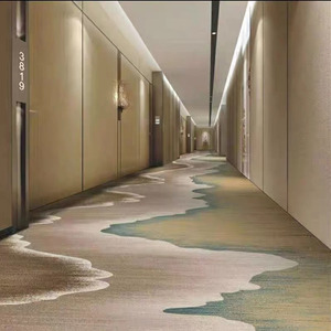 พรมวิลตันสีอ่อนพรมหรูสำหรับโรงแรมสำนักงานแบบเรียบง่าย - Product Image 6