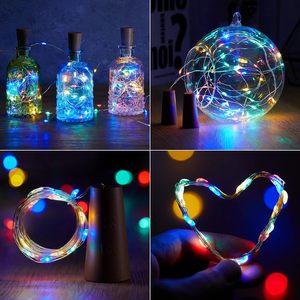 <span class=keywords><strong>Led</strong></span> chai rượu vang đèn Cổ Tích chuỗi đèn Pin hoạt động IP44 cho Giáng sinh Halloween sinh nhật Wedding party trang trí nội thất - Product Image 4
