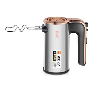 Batidora Eléctrica de Mano Multifuncional de 26000 RPM con Doble Varilla Mezcladora, 5 Velocidades, para Masa y Huevos, con Gancho, Batidor y Varilla Plana - Product Image 3