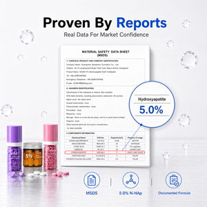 Luxsmile Comprimés de <span class=keywords><strong>dentifrice</strong></span> organiques <span class=keywords><strong>à</strong></span> <span class=keywords><strong>croquer</strong></span> au nanohydroxyapatite, végétaliens, pour éliminer les taches tenaces de l'émail - Product Image 5