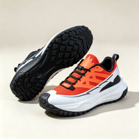 Chaussures de sport de course en plein air pour couple, respirantes, en maille, absorbant les chocs, antidérapantes, légères, athlétiques