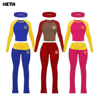 Herfst 2026 Trendy Katoenen Vrouwelijke Sets voor Lange Meisjes, Tweedelig Set Dameskleding, Lange Broek en Shirt, Lange Mouwen Loungewear