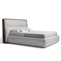 Gainsville Mobilier de chambre à coucher au design moderne très vendu Lit rembourré Mobilier de lit de luxe au design italien Chambre à coucher