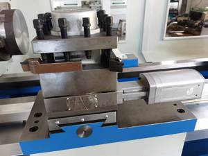 Ck6150 Duy Nhất Trục Chính Phù Hợp Độ Chính Xác Nhiệm Vụ Nặng Nề Kim Loại Ngang Slant Giường Phẳng <span class=keywords><strong>CNC</strong></span> Biến Máy Tiện Máy - Product Image 3