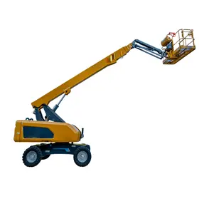 Hậu cần máy móc thiết bị làm việc trên không Telescopic Boom Lift 60m xgs58e với phụ tùng thay thế trong kho