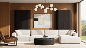 Ensemble de canapés modernes meubles ensembles de meubles de salon de luxe table basse ronde de luxe moderne - Product Image 6