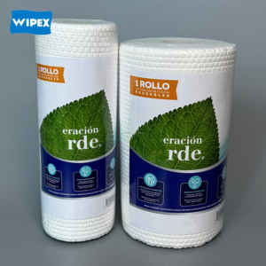 Toallitas de limpieza industrial de tela no tejida de pulpa de madera de PP Premium Toallitas de limpieza desechables sin pelusa Spunlace - Product Image 1