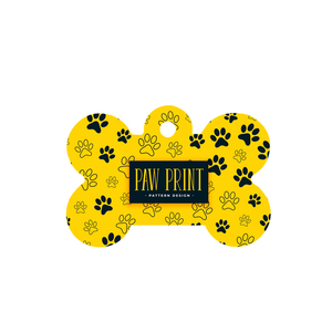 Personalizada de alta calidad de sublimación en blanco mascota de aluminio Id nombre Collar cadena etiqueta para gato perro doble cara Etiqueta de perro - Product Image 6