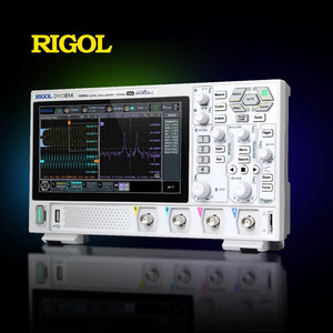 Oscilloscope numérique Rigol DHO814 100 MHz 1,25 GSA 12 bits avec écran tactile et analyse de forme d'onde - Product Image 1