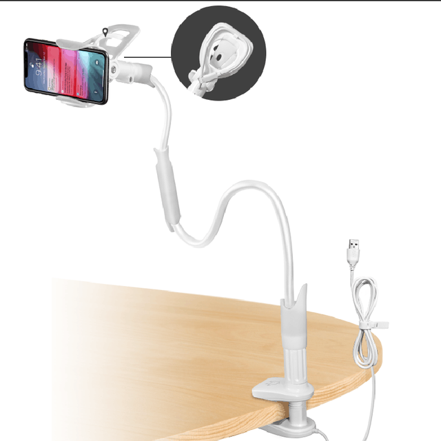 Sturdy Flexible Long Arm Lazy Tablet Stand Bendable Smart Phone Stand Anti-slip for Smart Mobile Phone Stand Holder