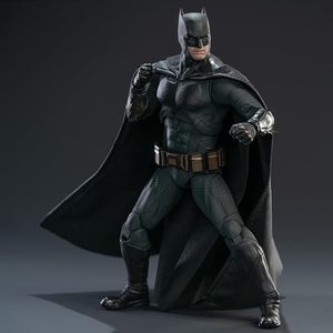 Figura de Acción de <span class=keywords><strong>Batman</strong></span> de la Liga de la Justicia de DC, Armadura Ligera Deluxe, Escala 1/9, 19 cm/7.5 pulgadas, con Muchos Accesorios, Juguete Coleccionable - Product Image 4