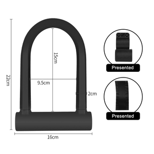 <span class=keywords><strong>Antivol</strong></span> de vélo pliable en forme de <span class=keywords><strong>U</strong></span> de haute qualité résistant à la cisaillement, en acier coloré et ABS, <span class=keywords><strong>antivol</strong></span> pour VTT - Product Image 4