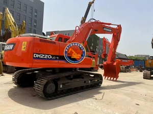 Used Doosan DH220LC-7 22 Ton Hydraulic Crawler Excavator 2021 <b>Model</b> 108kw Power <b>Engine</b> & Gearbox for Mining - Product Image 4