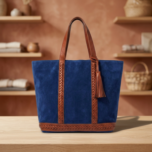 Pochette en cuir véritable avec fermeture éclair, étanche, antivol, bandoulière, capacité 3L+, sac à main léger et portable - Product Image 2
