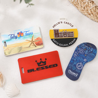 Tag Bagasi PVC Lunak Dura Ble, Tag Tas Koper Custom, Aksesoris Tas, Tag Tas Tangan, Tahan Air, Fleksibel, Hadiah Promosi