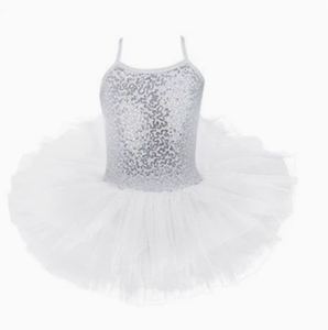 Vestido <span class=keywords><strong>de</strong></span> Ballet Brillante para Niñas, Leotardo <span class=keywords><strong>de</strong></span> Danza con Lentejuelas y Falda <span class=keywords><strong>de</strong></span> Tul, Disfraz <span class=keywords><strong>de</strong></span> Bailarina para Niñas - Product Image 2