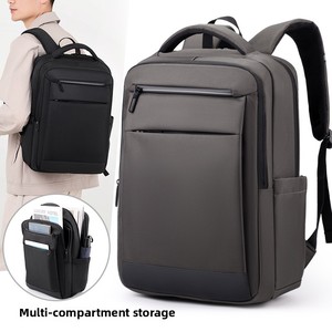 Men's Simple Laptop Backpack Multi-Functional Business Travel <b>Bag</b> Oxford Waterproof Feature <b>Bag</b> - Product Image 1