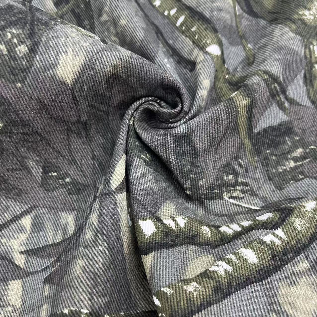 500D нейлоновая Cordura IRR водостойкая ткань с полиуретановым покрытием, камуфляжная ткань для спортивной одежды, тканая сумка для охоты на уток, джунглей