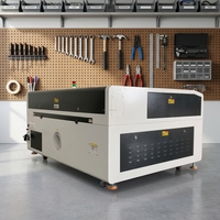 Machine de gravure/découpe laser CO2 TZ-1390 avec contrôleur Ruida, haute précision, refroidissement par eau, CNC, pour matériaux non métalliques, métal, bois, papier, MDF