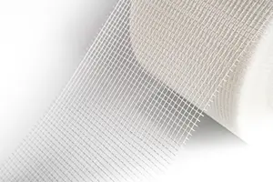 Cinta de malla de fibra de vidrio autoadhesiva para juntas de paneles de yeso 8x8 60g para decoración de techos