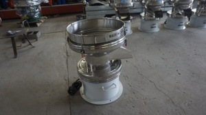 Filtro separador de vibración de 450mm de diámetro móvil pequeño de lechada de cerámica de fácil operación para Gourmet - Product Image 3