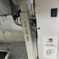 Machine à coudre industrielle à petite bouche, haute colonne, pour cuir, avec table et moteur, à vendre RN-8365DS