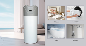 Pompe à chaleur tout-en-un MICOE R290 avec revêtement intérieur émaillé bleu, échangeur de chaleur hydronique solaire - Product Image 6