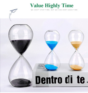 <span class=keywords><strong>Clessidra</strong></span> Moderna e Colorata da 3/15/30 Minuti con Copertura Protettiva, <span class=keywords><strong>Timer</strong></span> a Sabbia per Aula e Regalo Promozionale - Product Image 5