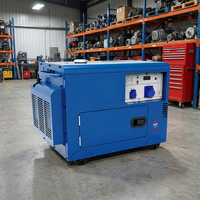 High Performance Small Diesel Generator 10KW Water Cooled Diesel Generator Sets Super Silent Soundproof Mobile Diesel Generator